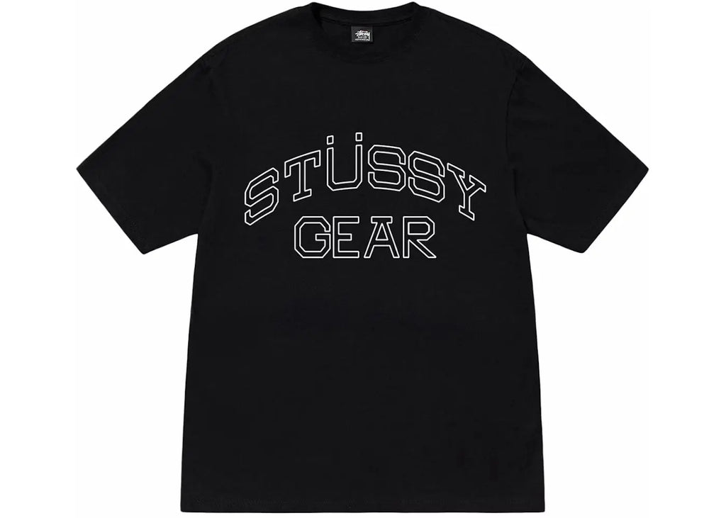Stussy Gear Tee Black - M - T-Shirts