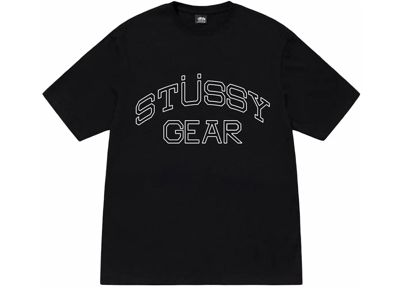 Stussy Gear Tee Black - M - T-Shirts