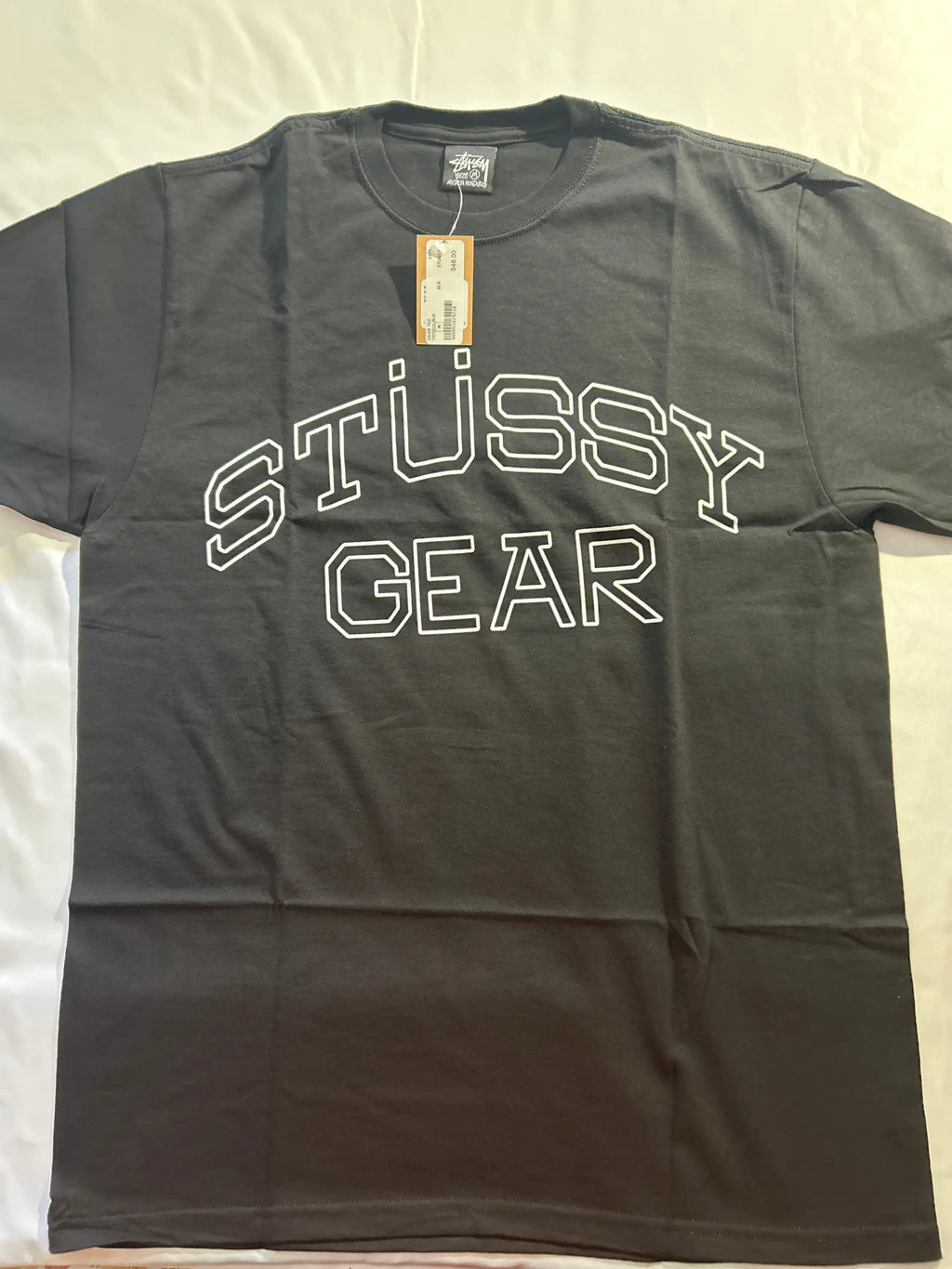 Stussy Gear Tee Black Medium