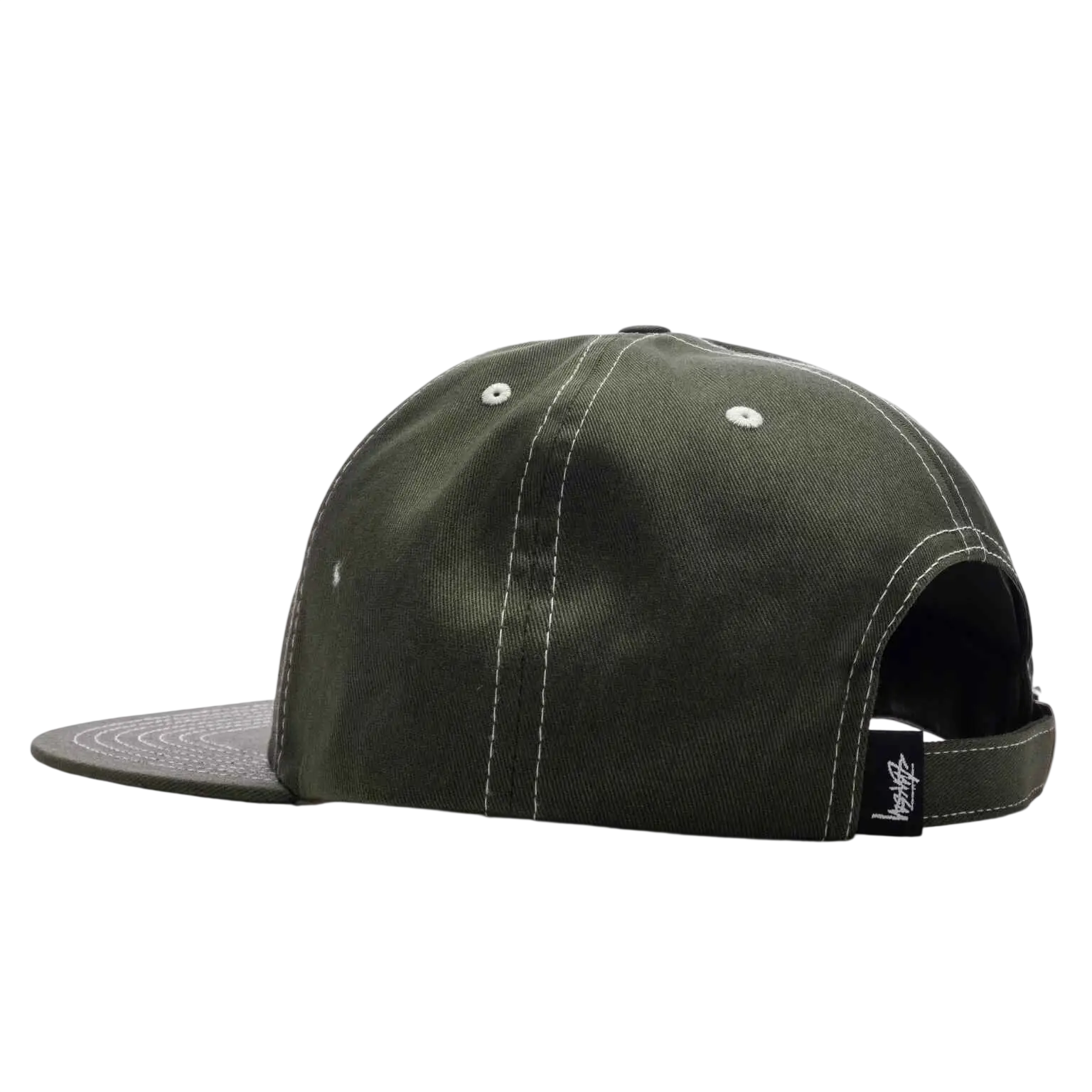 Stussy International Crown Strapback Hat Dark Olive - One size