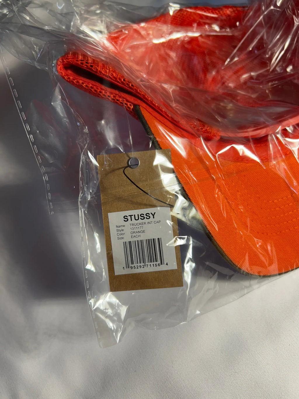 Stussy International Trucker Hat Orange