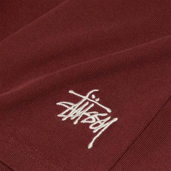 Stussy Jersey Shorts Wine - M