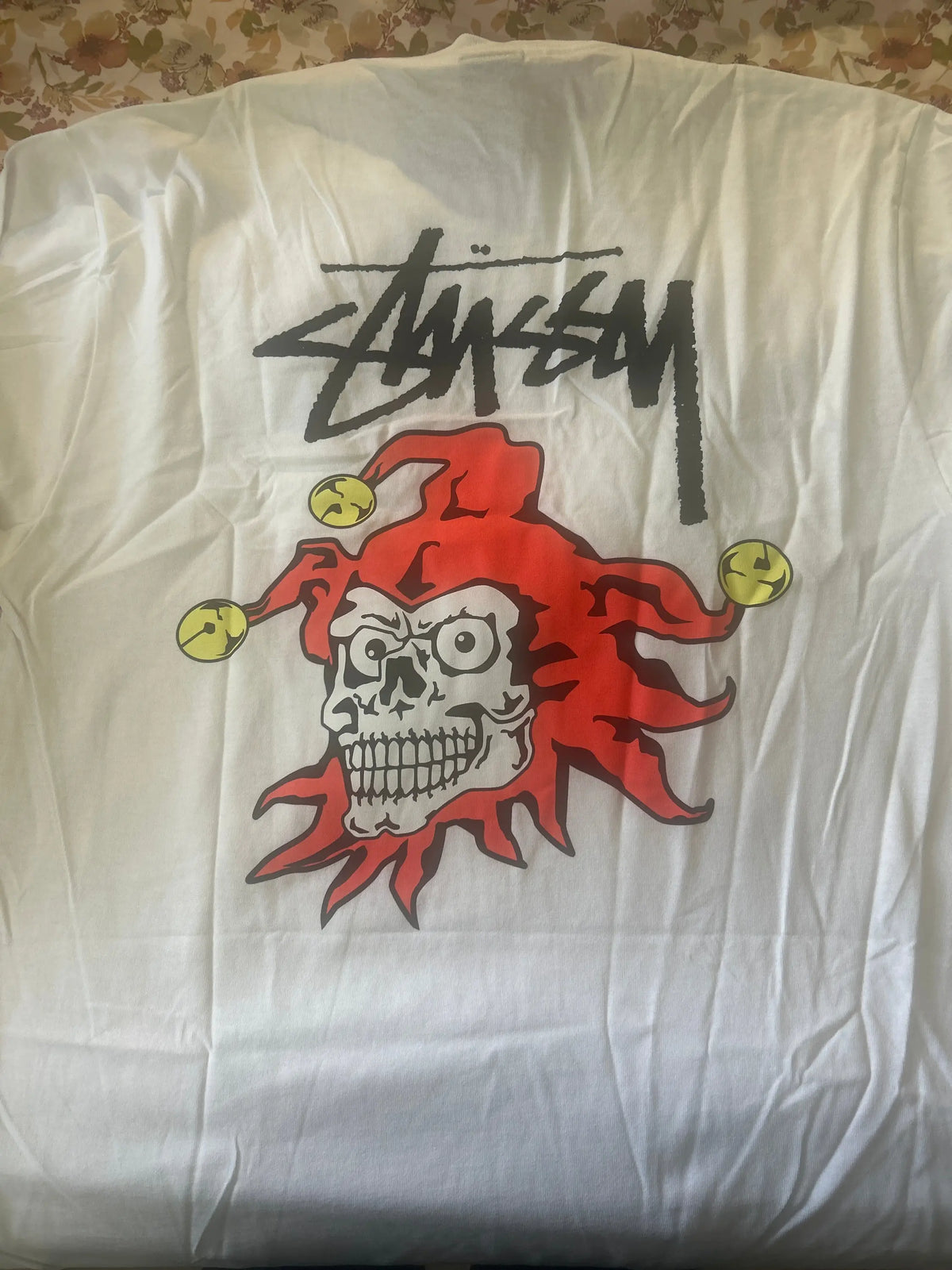 Stussy Joker Tee White Large