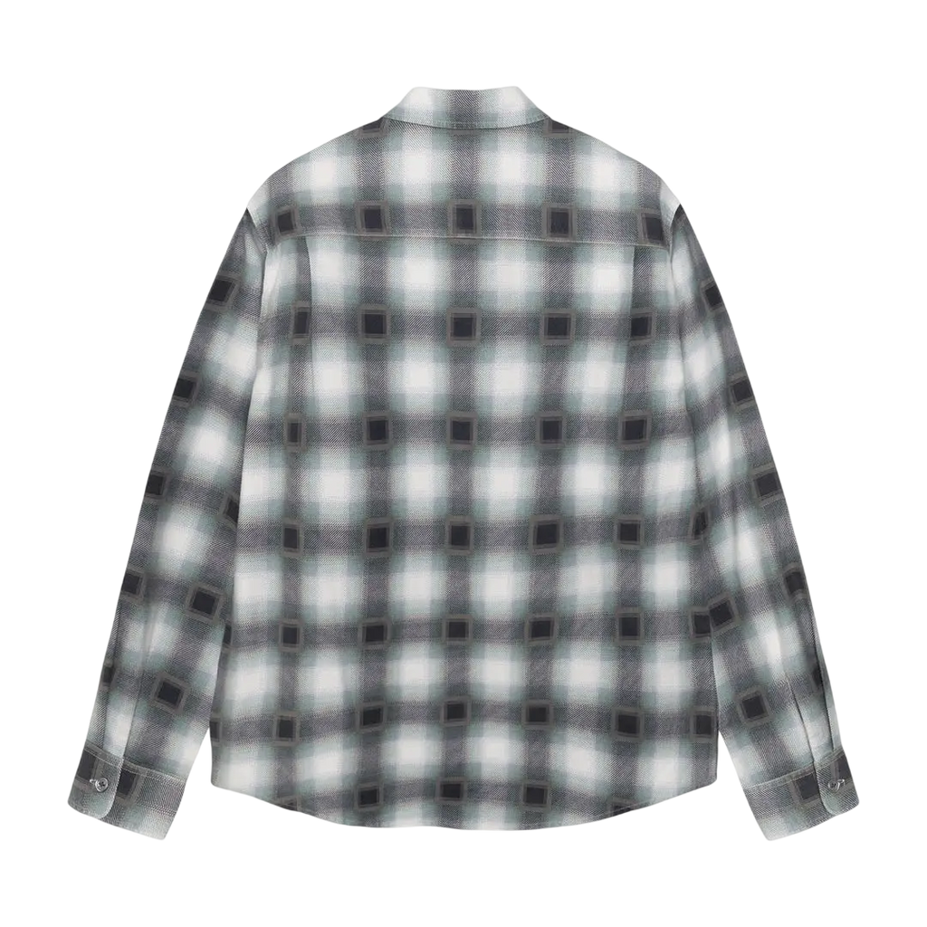 Stussy June Plaid Shirt Bone - M