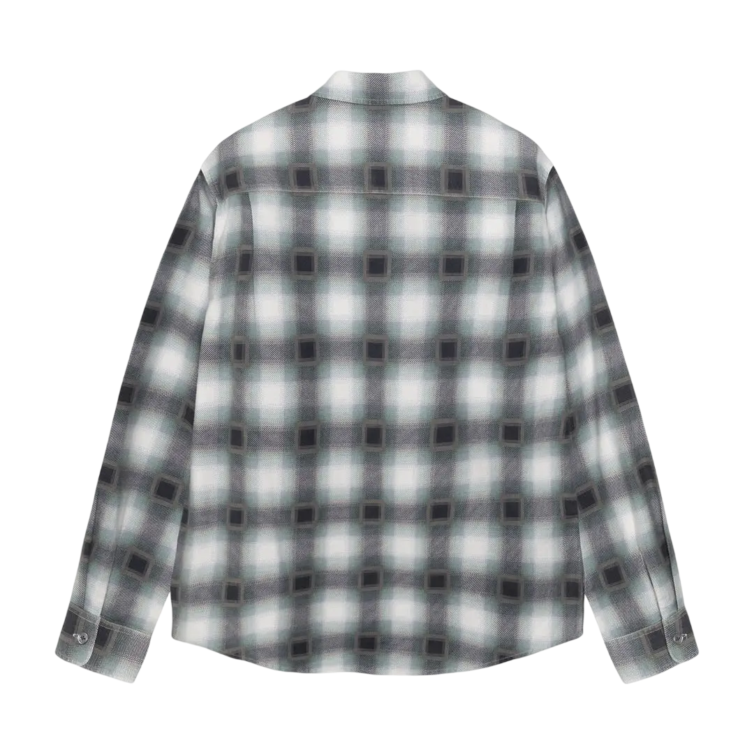 Stussy June Plaid Shirt Bone - M
