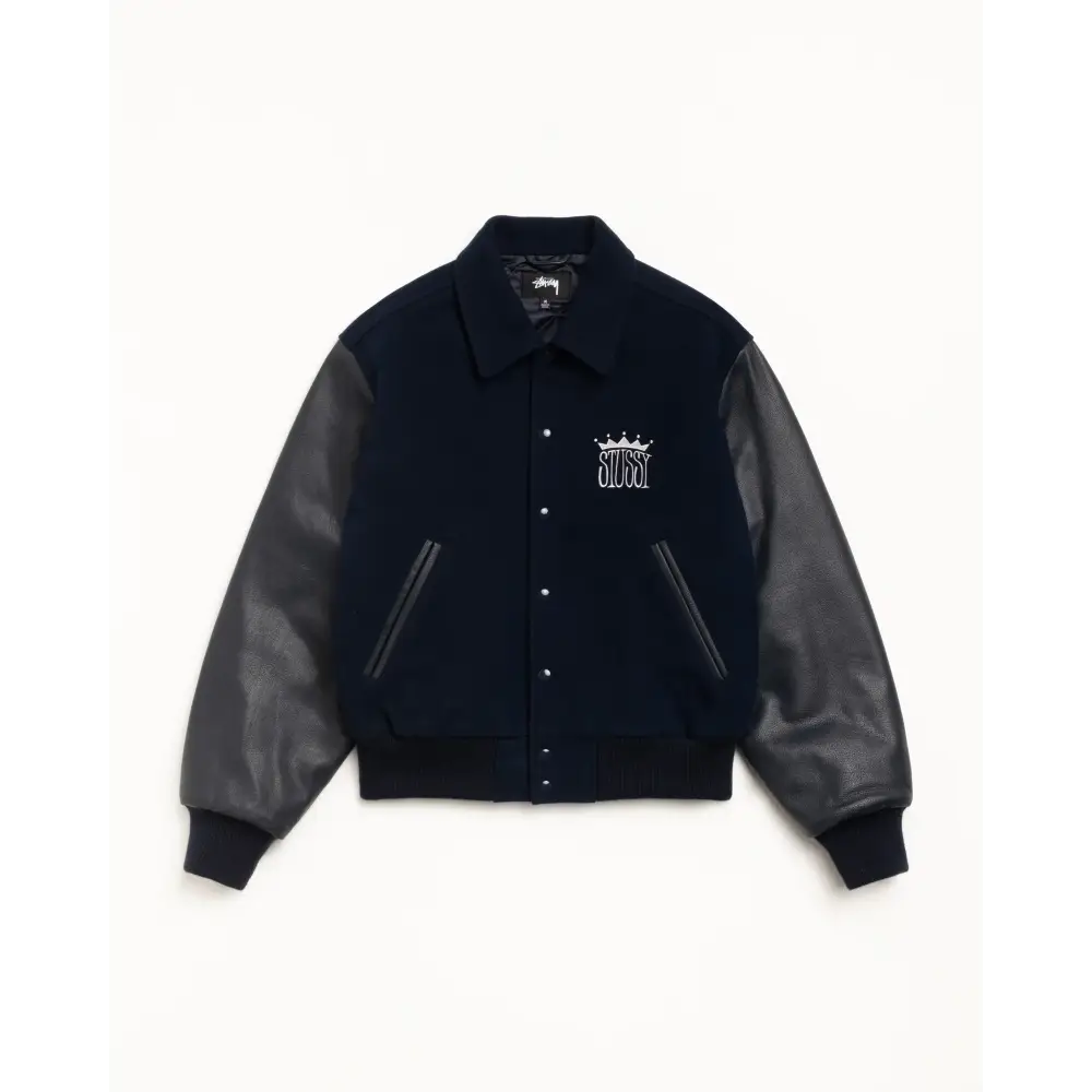 Stussy King Varsity Jacket Large - Jackets
