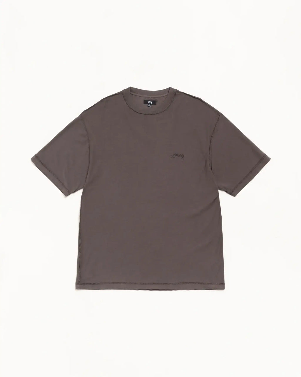 Stussy Lazy Pigment Dyed Tee Faded Black - M - T-Shirts