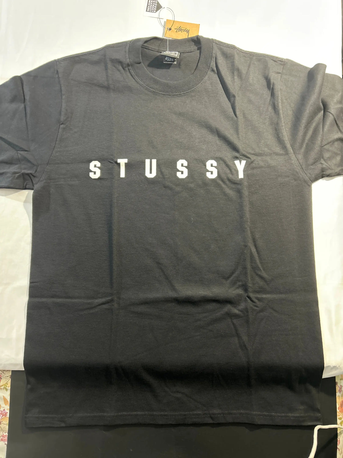 Stussy Lens Tee Black Medium