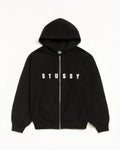 Stussy Lens Zip Hoodie Black - Hoodies
