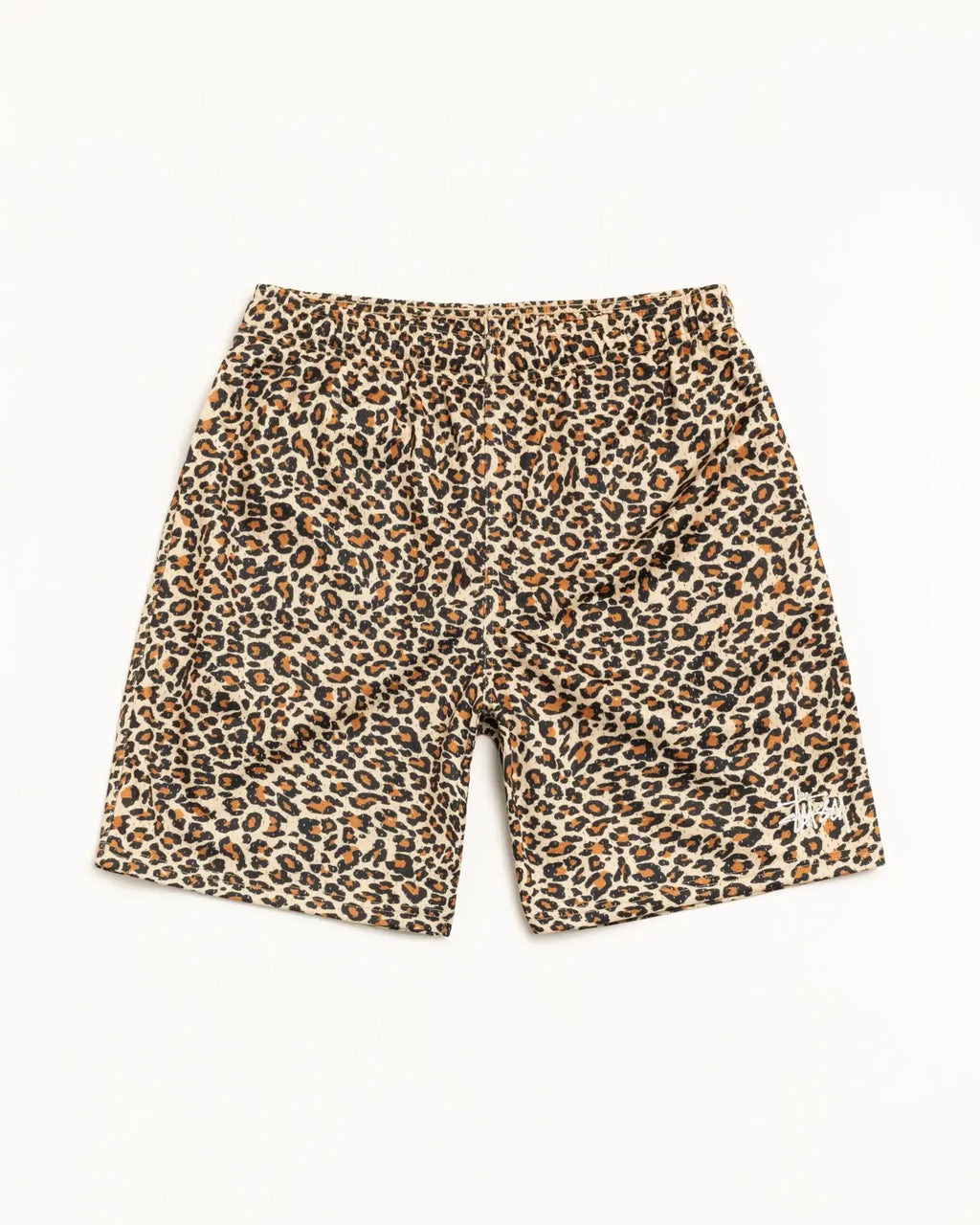 Stussy Leopard Mesh Shorts - Shorts