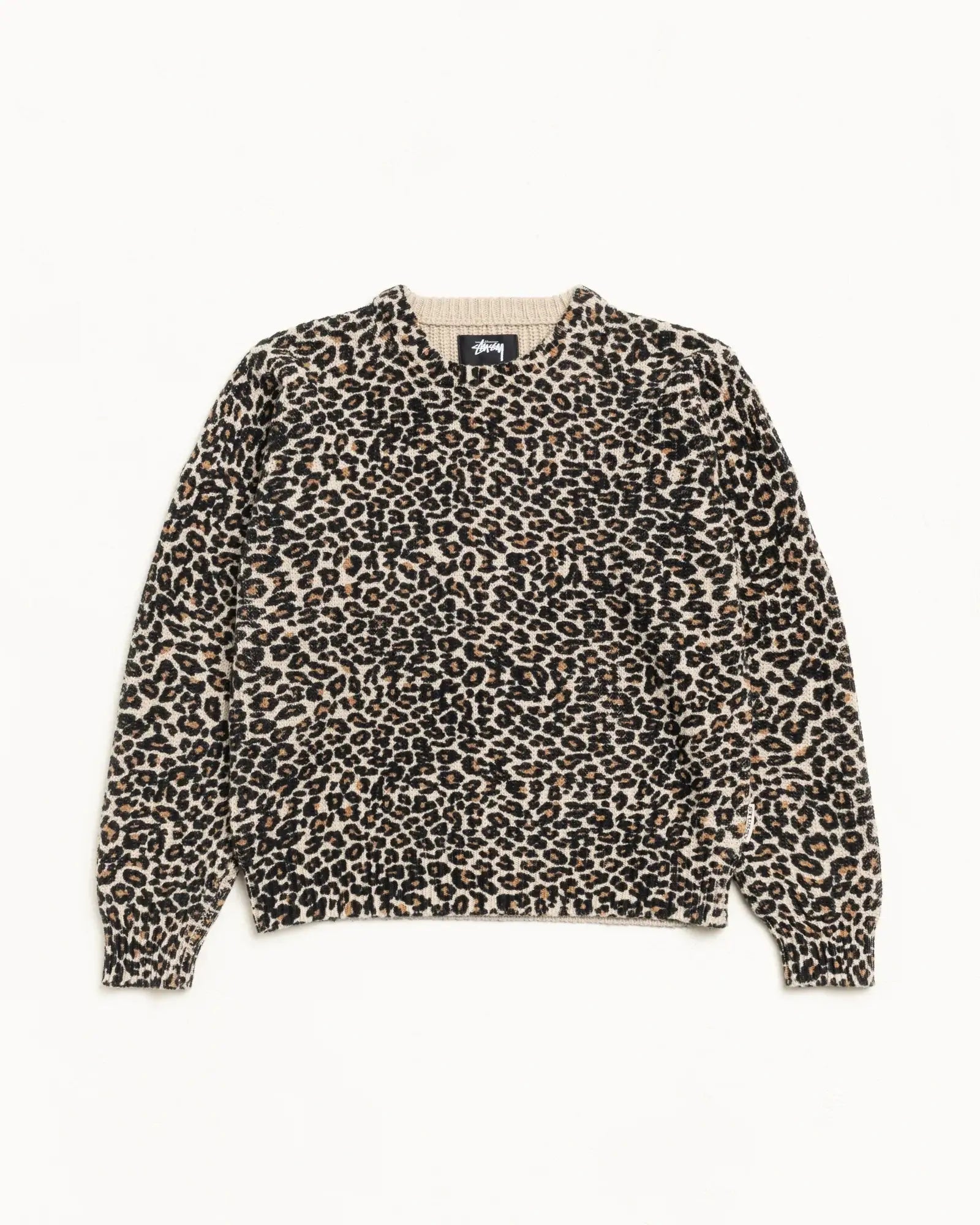 Stussy Leopard Sweater - Crewnecks