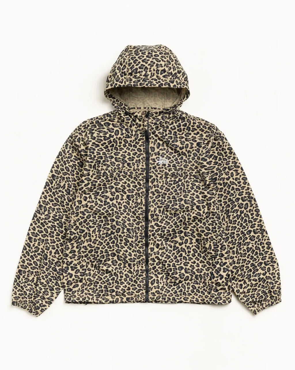 Stussy Lightweight Hooded Jacket Cheetah - Hoodies