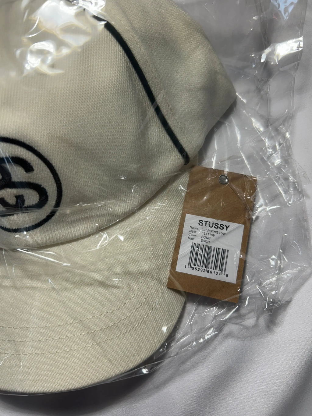 Stussy LP Piping Cap Bone
