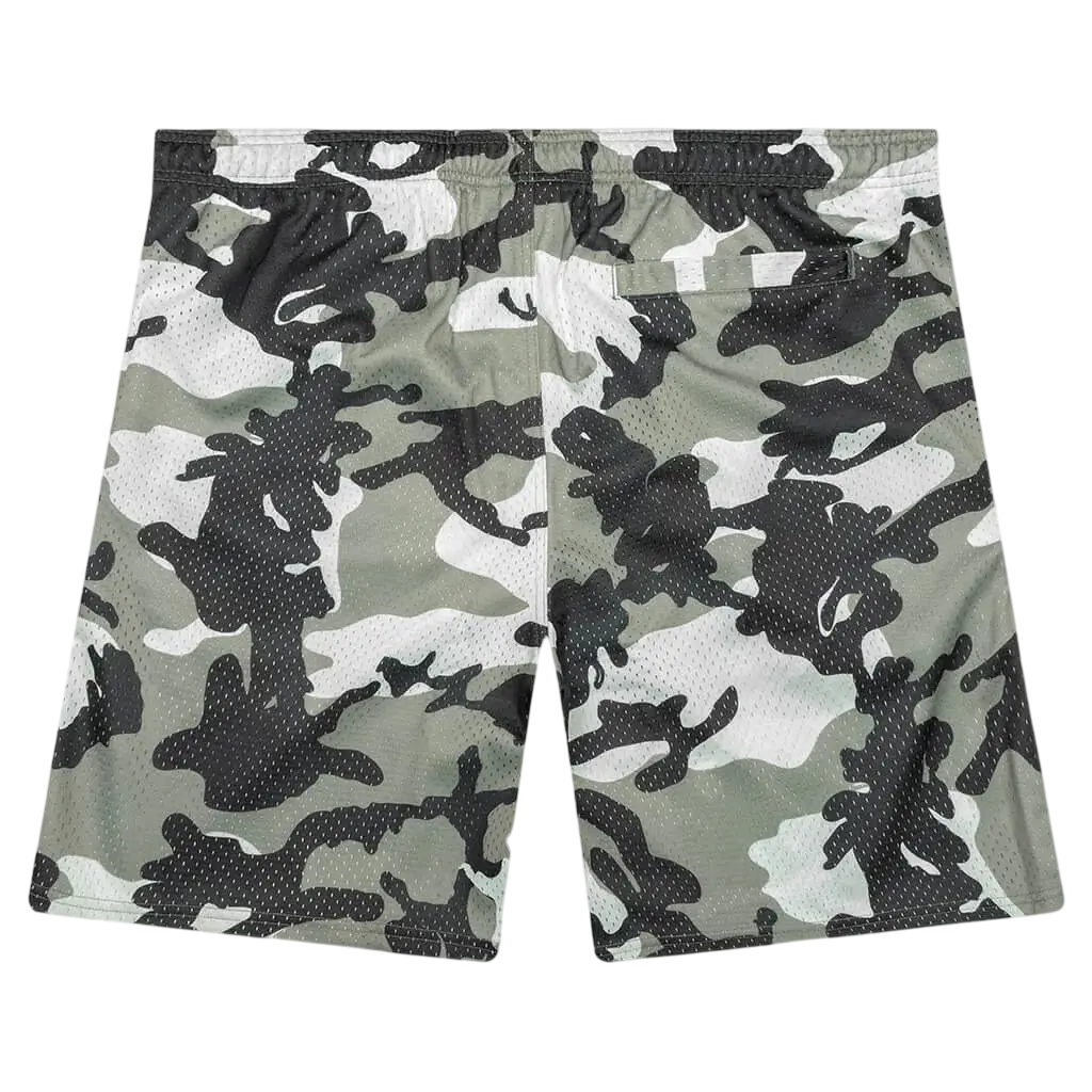 Stussy Mesh Shorts Snow Camo - M