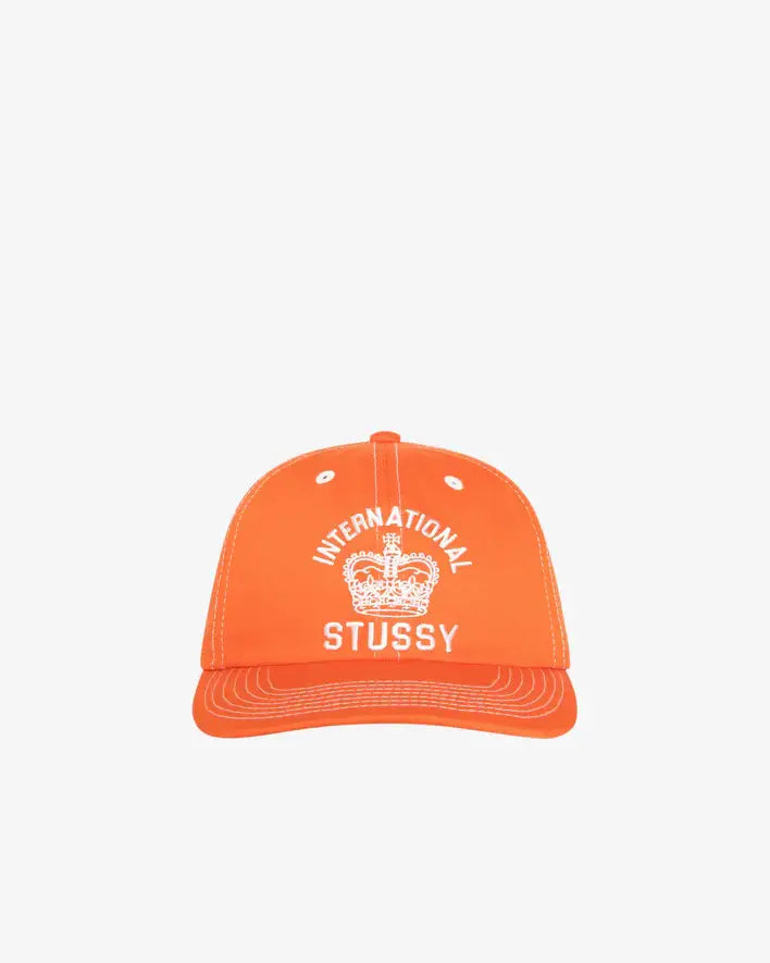 Stussy Mid Depth International Crown Cap Coral - Hats