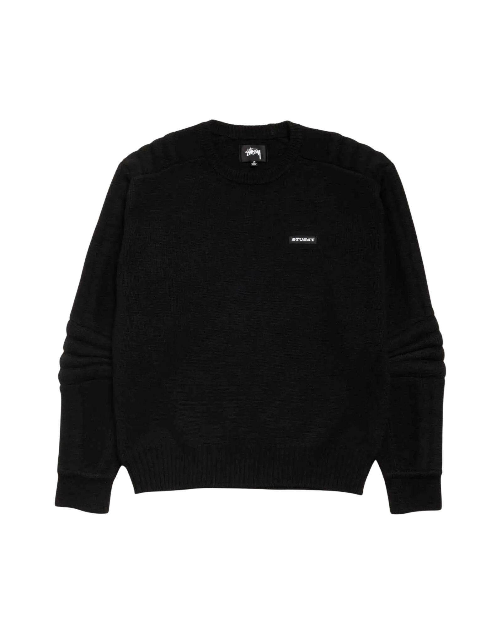 Stussy Moto Sweater Black - M