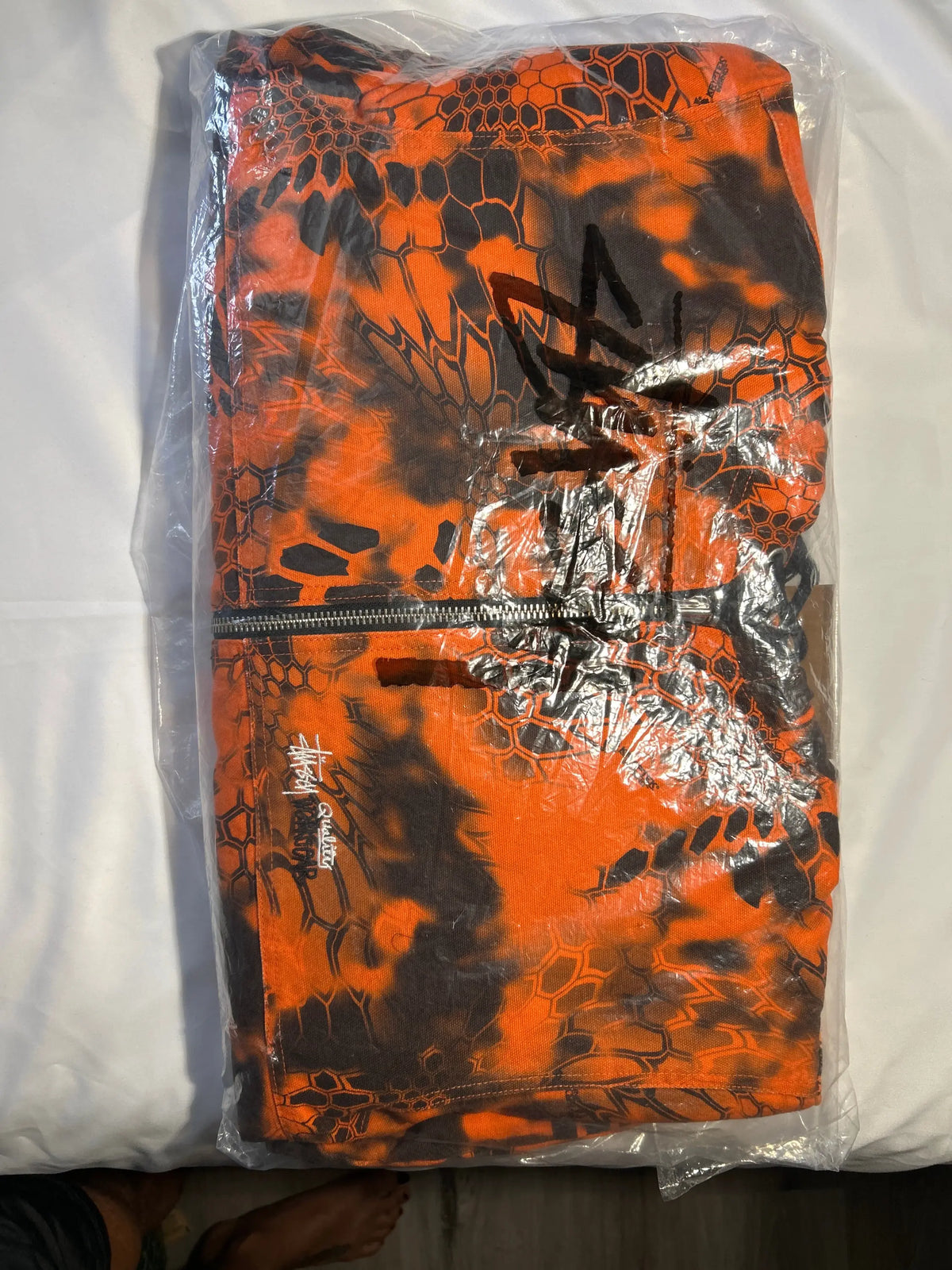 Stussy Needlepunch Work Jacket Inferno