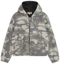 Stussy Needlepunch Work Jacket Woodland Camo