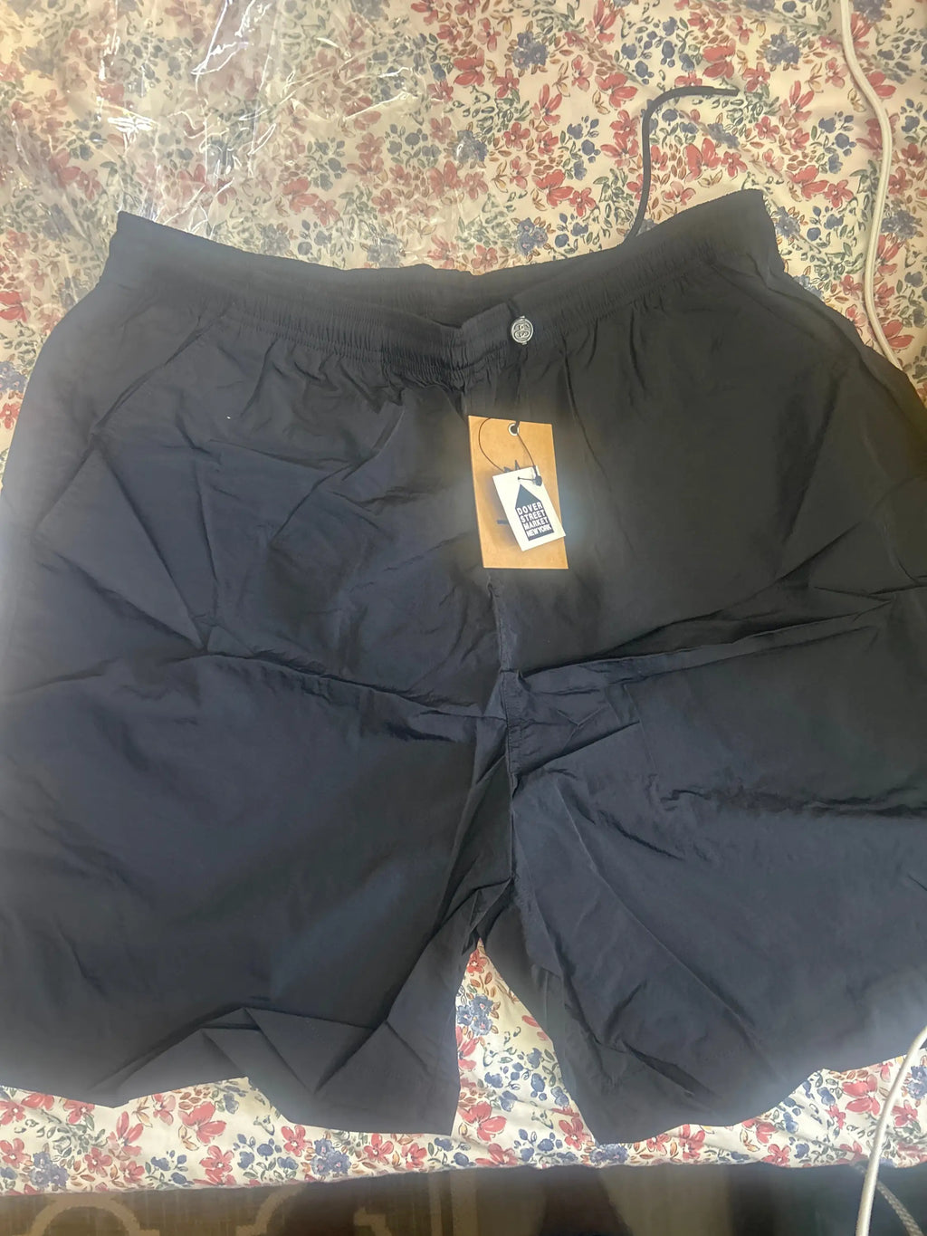 Stussy Nylon Court Shorts Black Medium