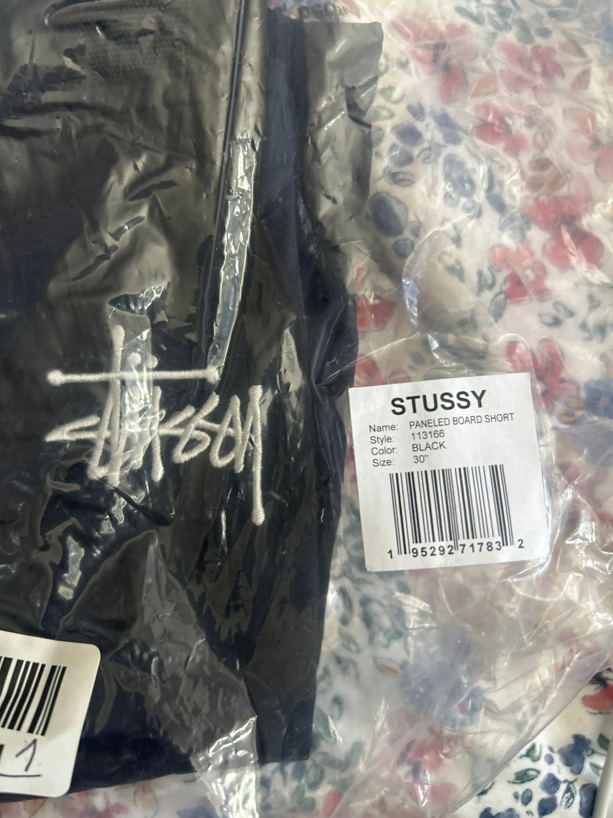Stussy Paneled Board Shorts Black 30"