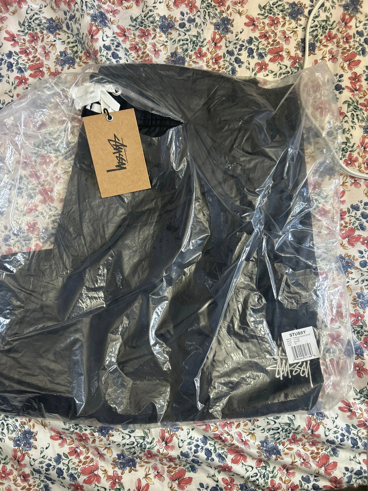 Stussy Paneled Board Shorts Black 32"