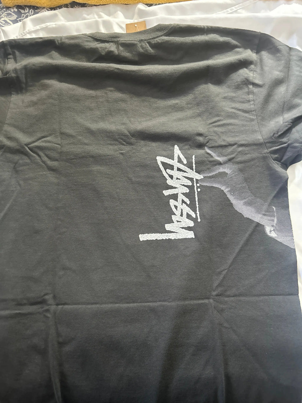 Stussy Paris Pigment Dyed Tee Black Medium