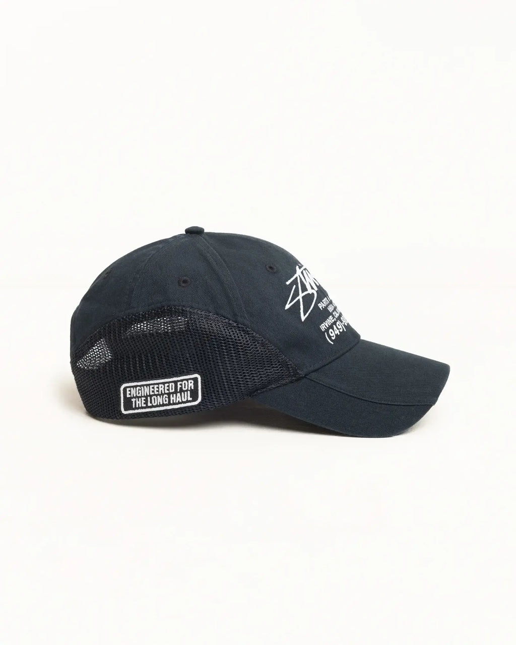 Stussy Parts and Service Mesh Cap Black - One size - Hats