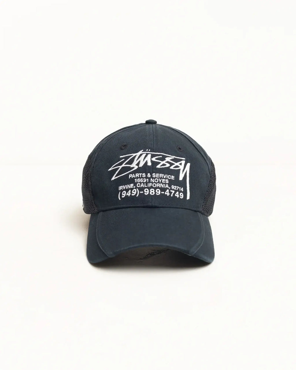 Stussy Parts and Service Mesh Cap Black - One size - Hats