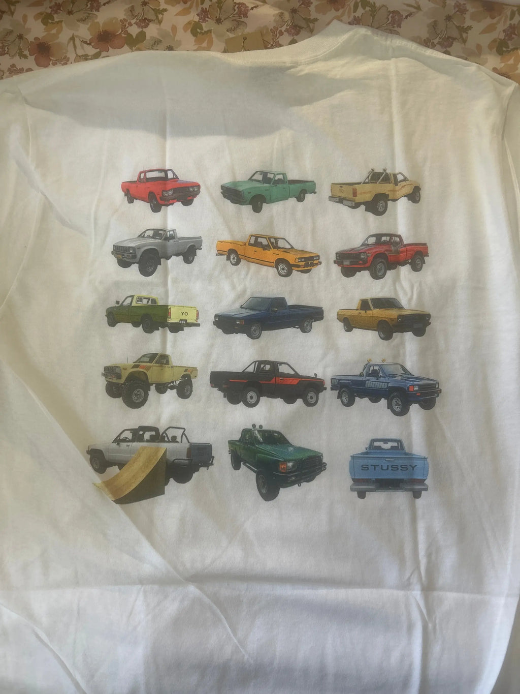 Stussy Pickup Tee White Large