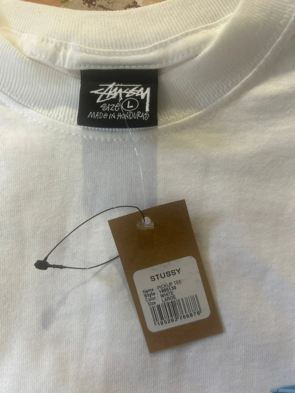 Stussy Pickup Tee White Large