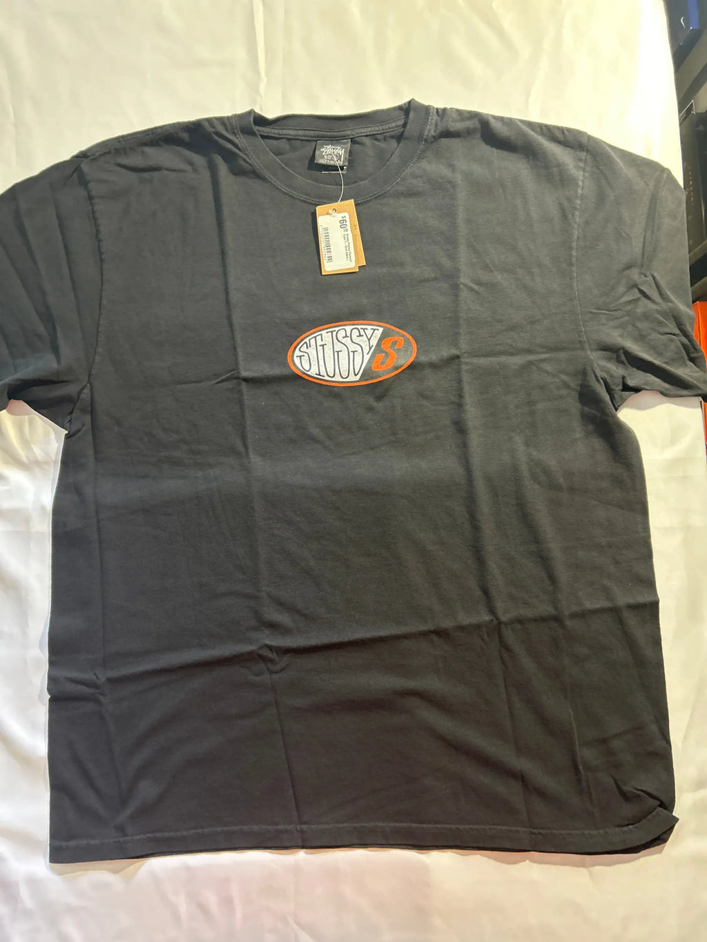 Stussy Pit Stop Tee Black Large
