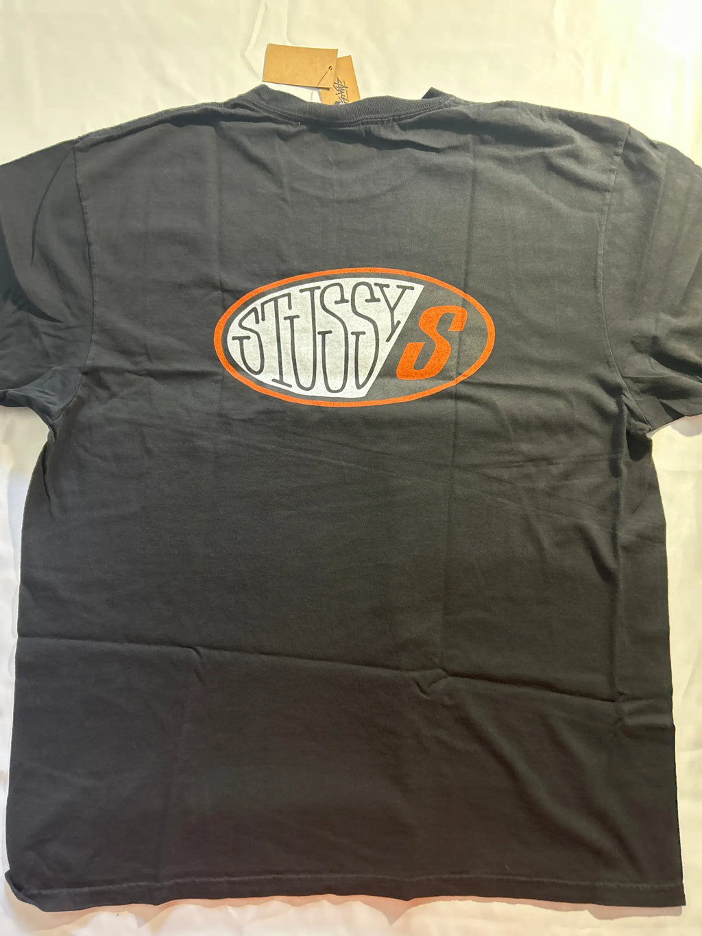 Stussy Pit Stop Tee Black Large