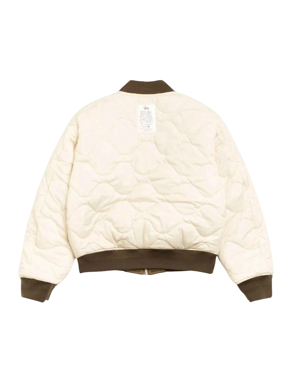 Stussy Reversible Bomber Jacket Brown - M