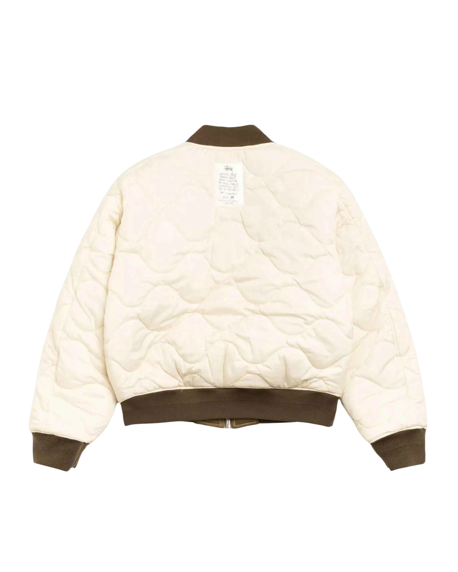 Stussy Reversible Bomber Jacket Brown - M