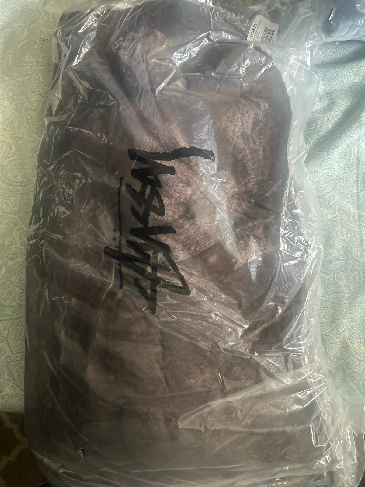 Stussy Reversible Hooded Jacket Brown Large