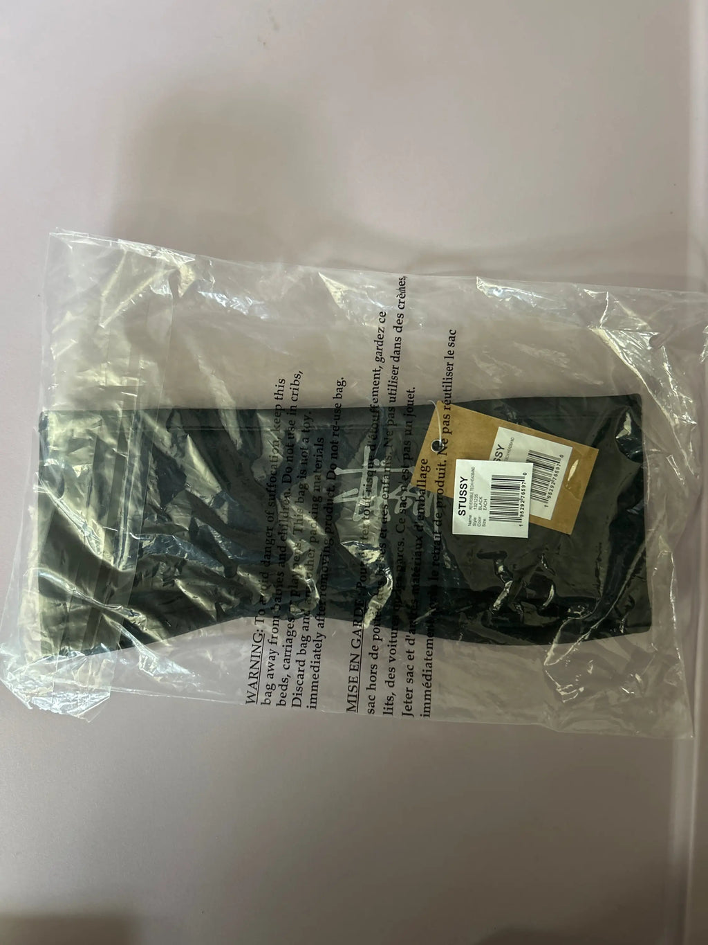 Stussy Reversible Tech Headband Black
