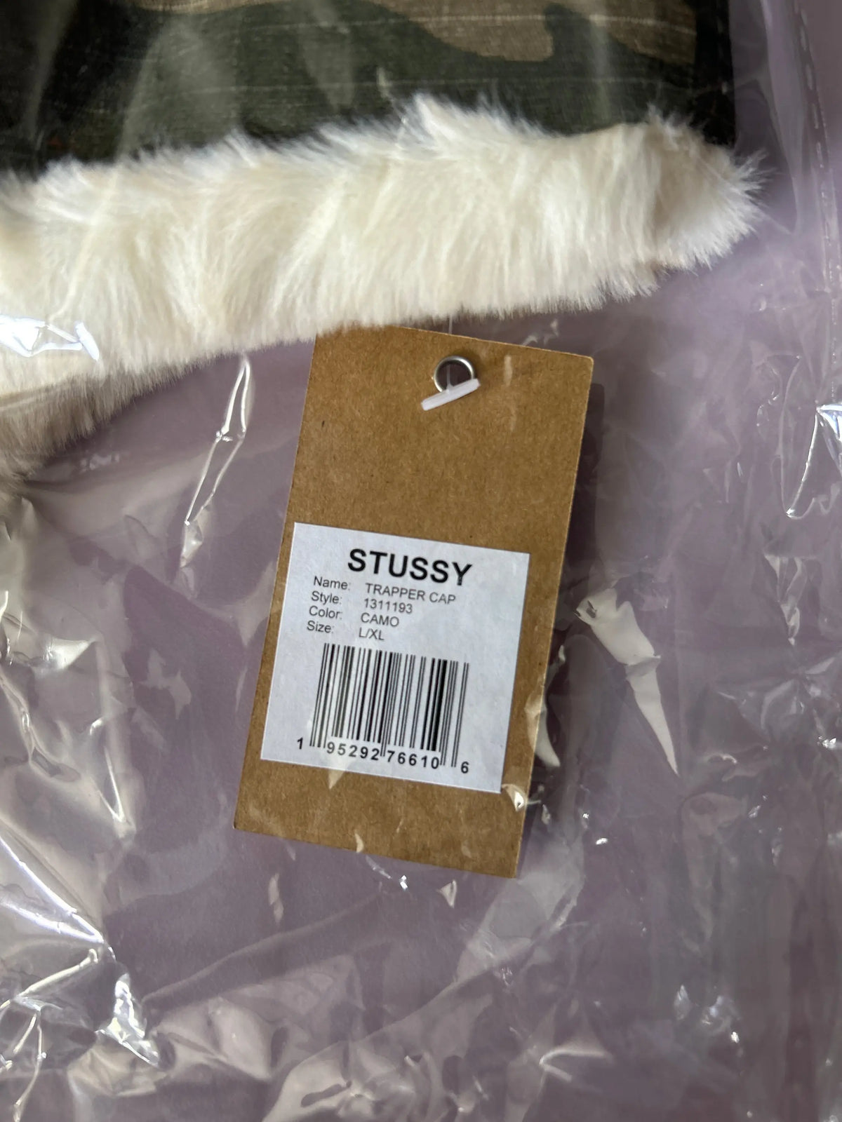 Stussy Rip Stop Trapper Cap Camo