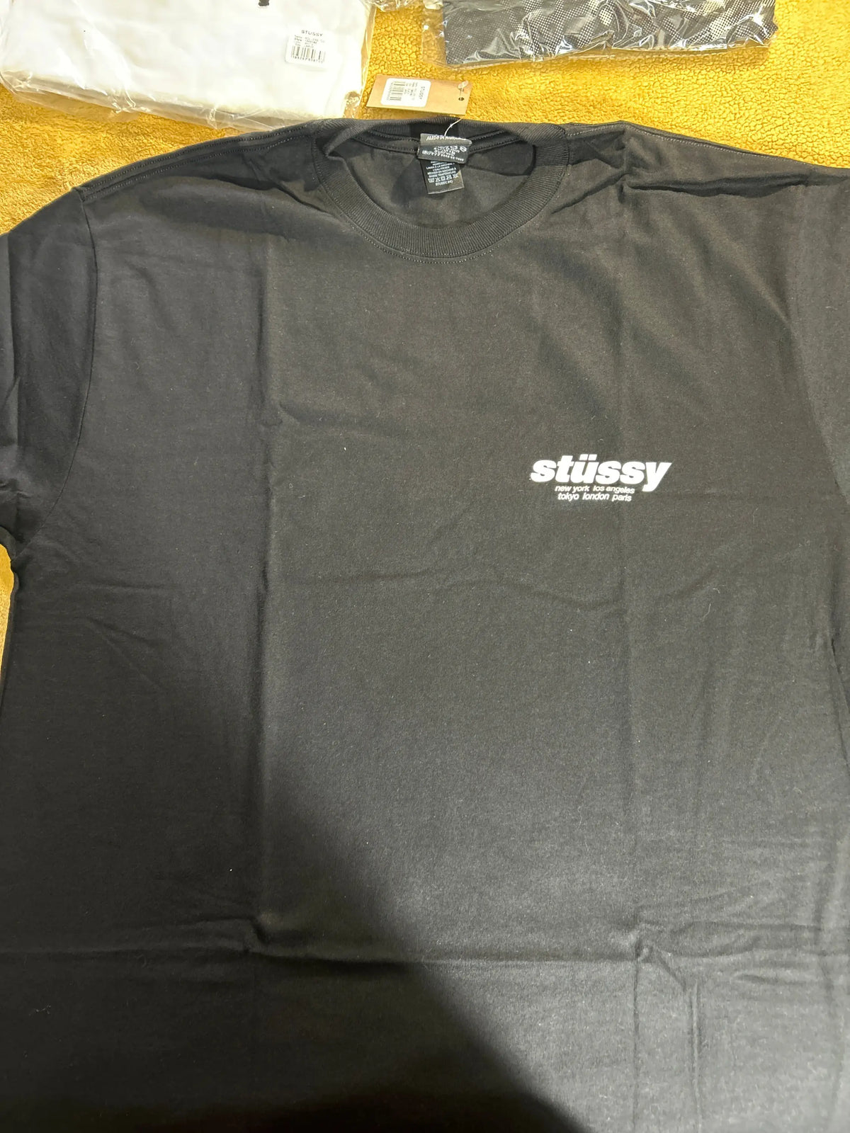 Stussy Rollers Tee Black Large