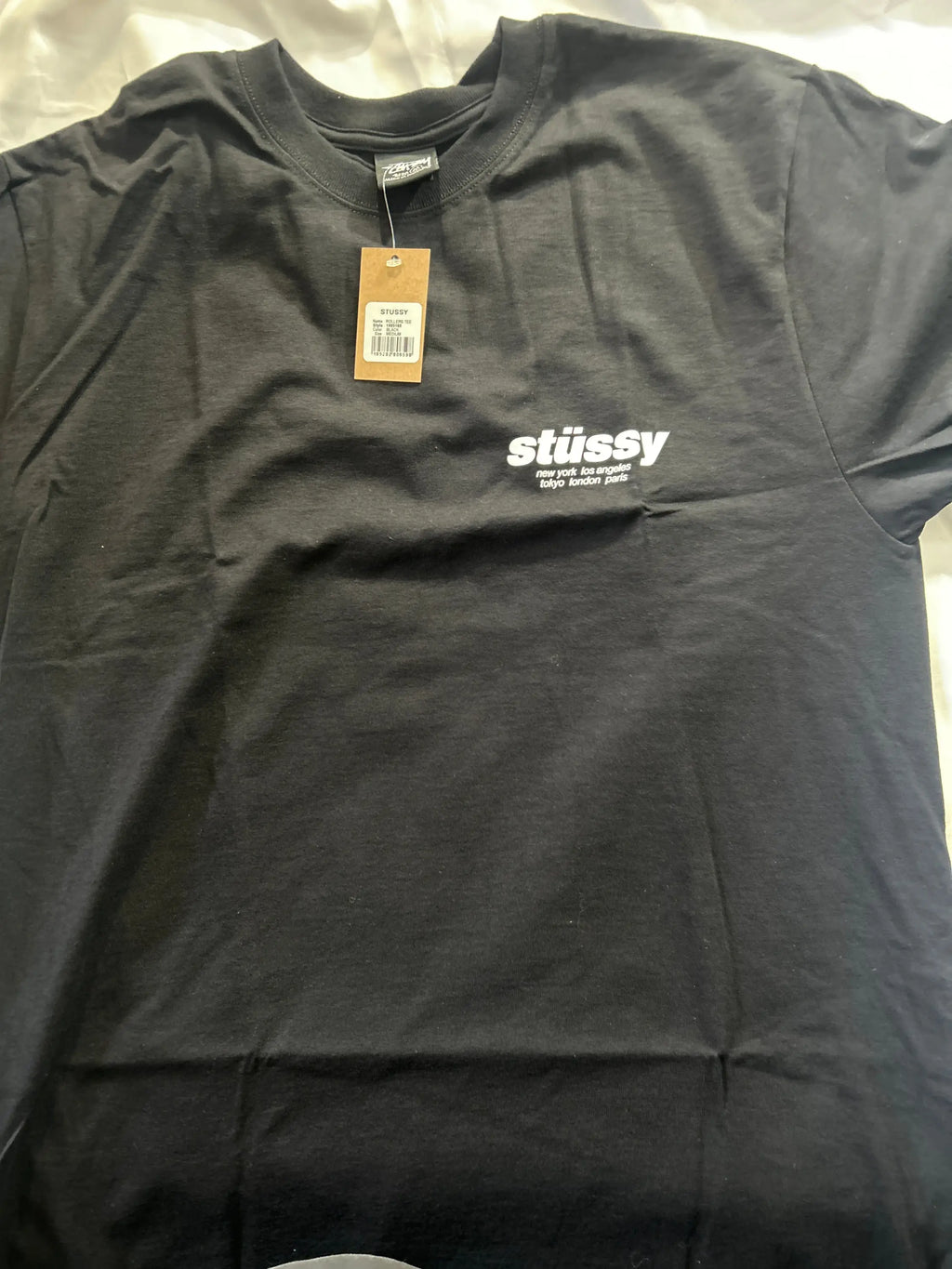 Stussy Rollers Tee Black Medium