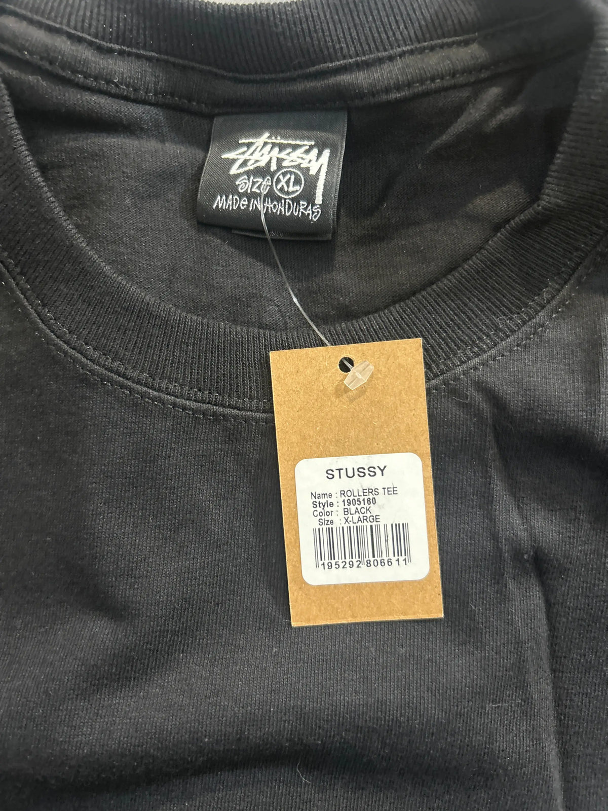 Stussy Rollers Tee Black X-Large