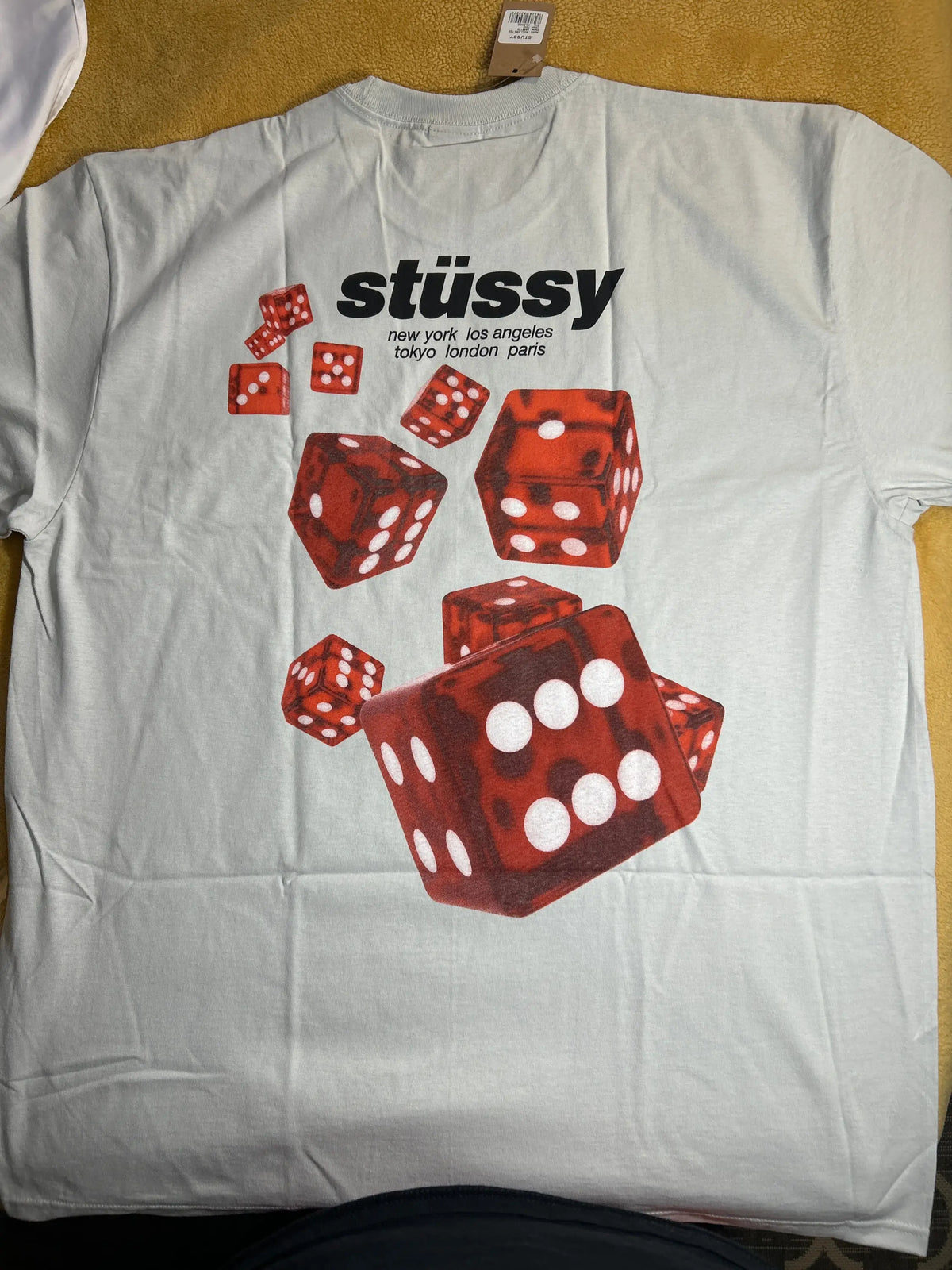 Stussy Rollers Tee Fog X-Large