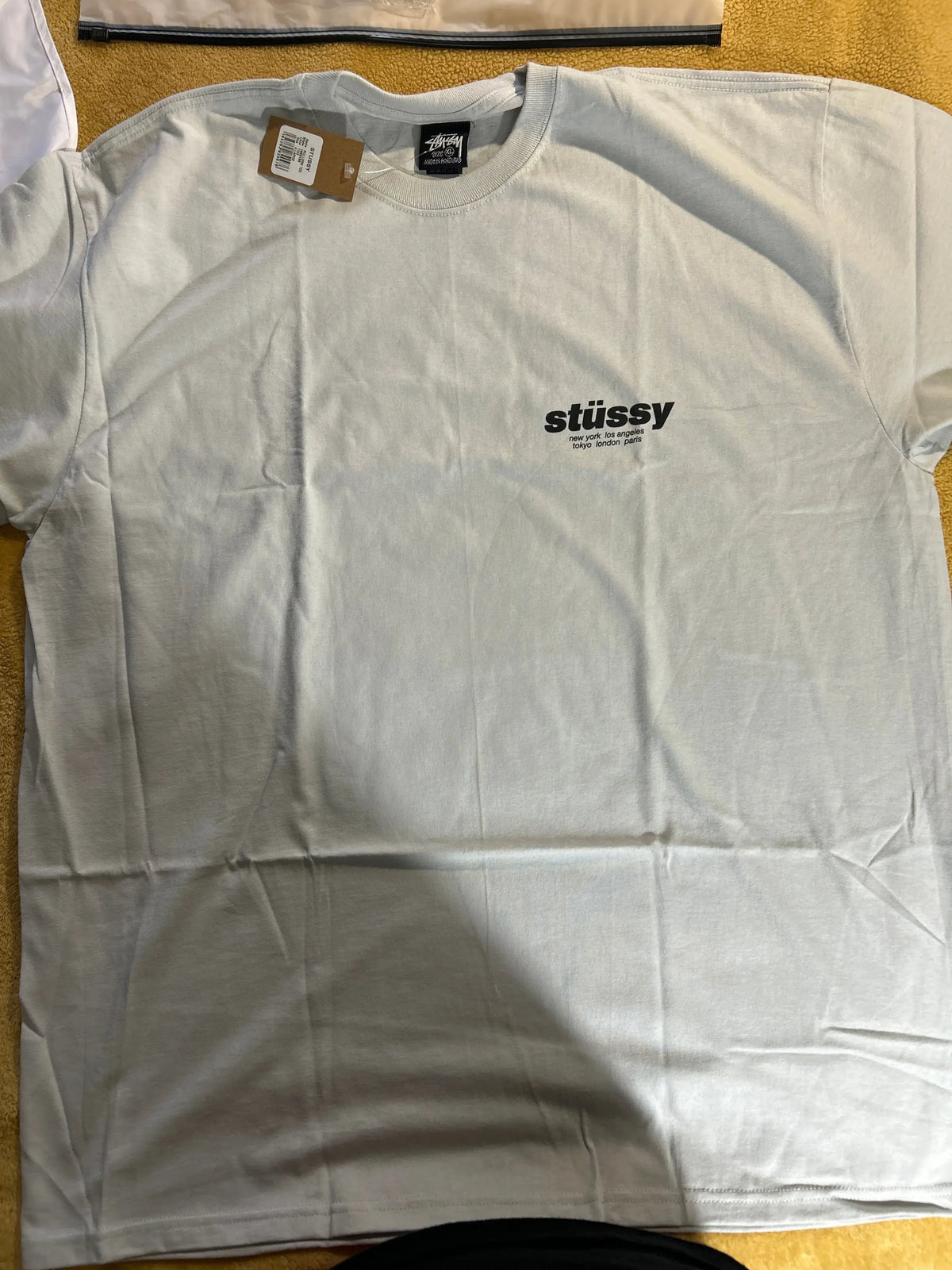 Stussy Rollers Tee Fog X-Large