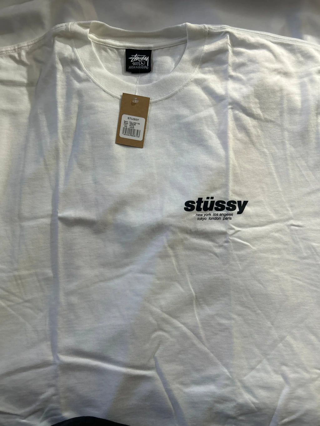 Stussy Rollers Tee White Large