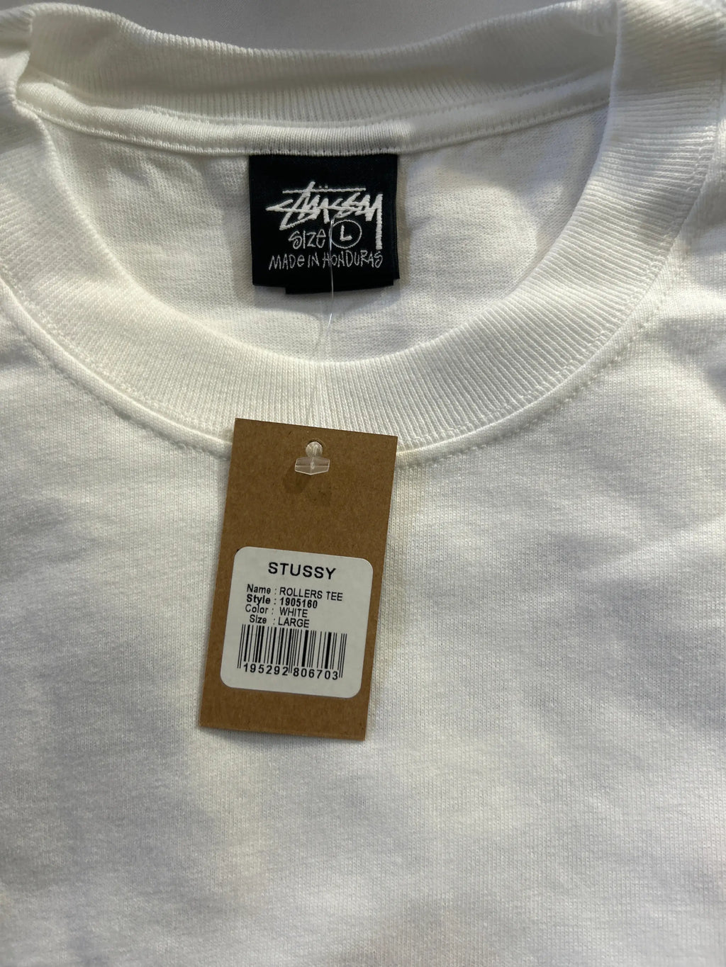 Stussy Rollers Tee White Large