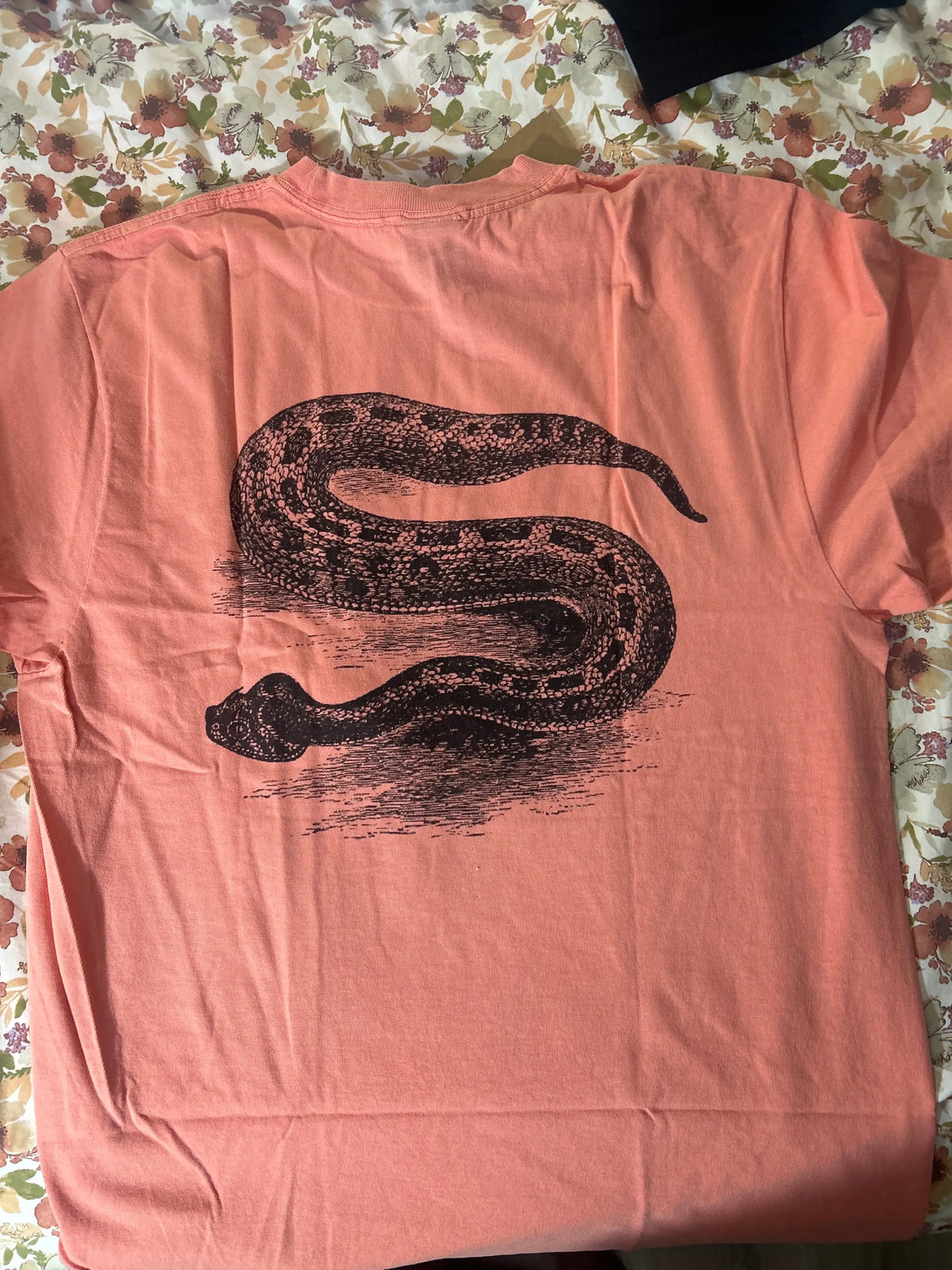 Stussy Serpent Pigment Dyed Tee Sherbet Medium