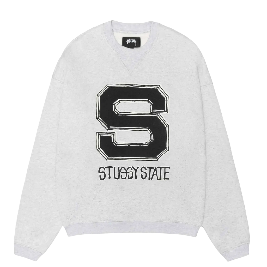 Stussy Skate Crew Ash Gray - M