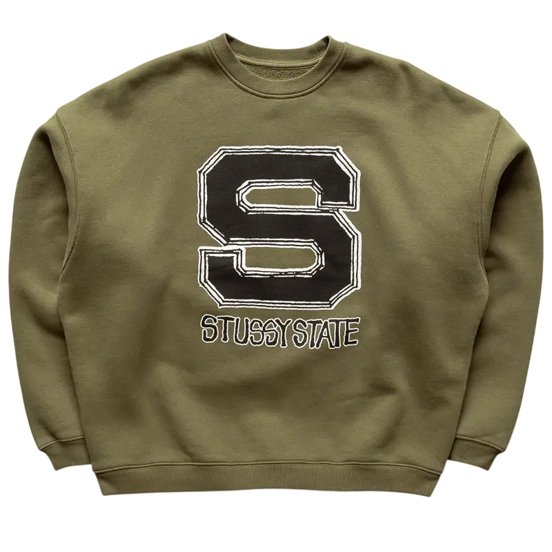 Stussy Skate Crew Olive - M