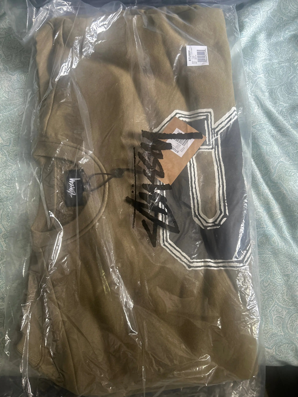 Stussy Skate Crew Olive Medium