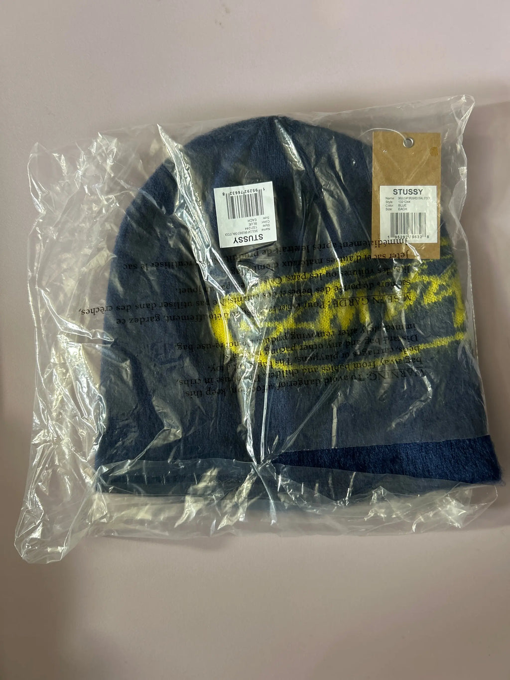 Stussy Skullcap Brushed Oval Stock Blue