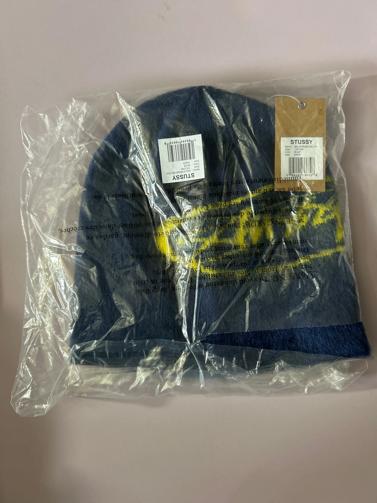 Stussy Skullcap Brushed Oval Stock Blue
